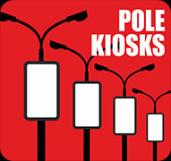 Pole Kiosk Advertising Goa